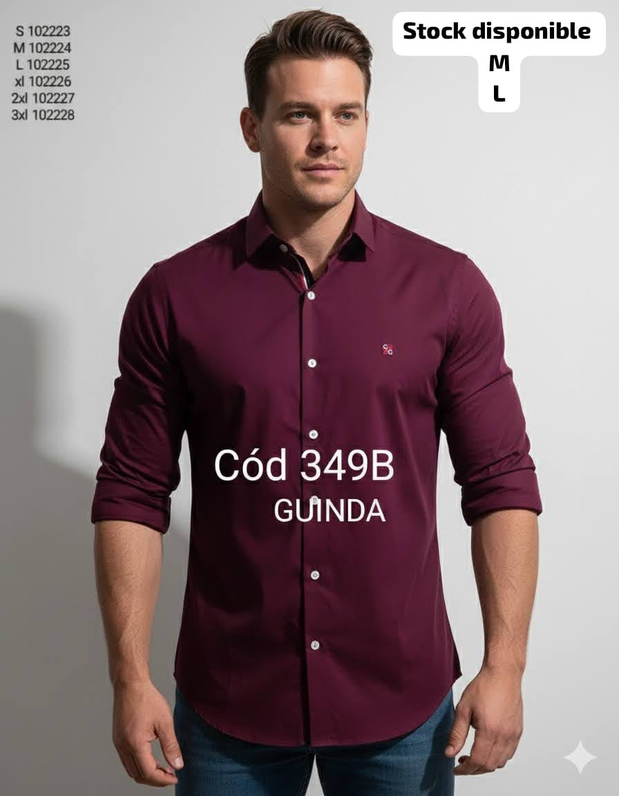 Camisa CH Hombre Manga Larga