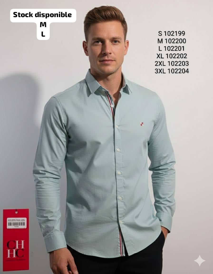 Camisa CH Hombre Manga Larga