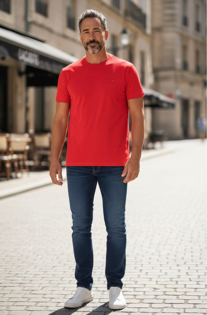 Polo LCST Hombre Cuello Redondo
