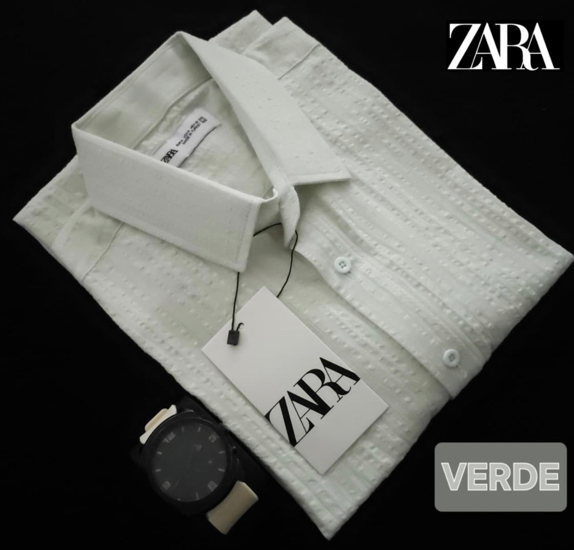 Camisa ZR Hombre Manga Corta
