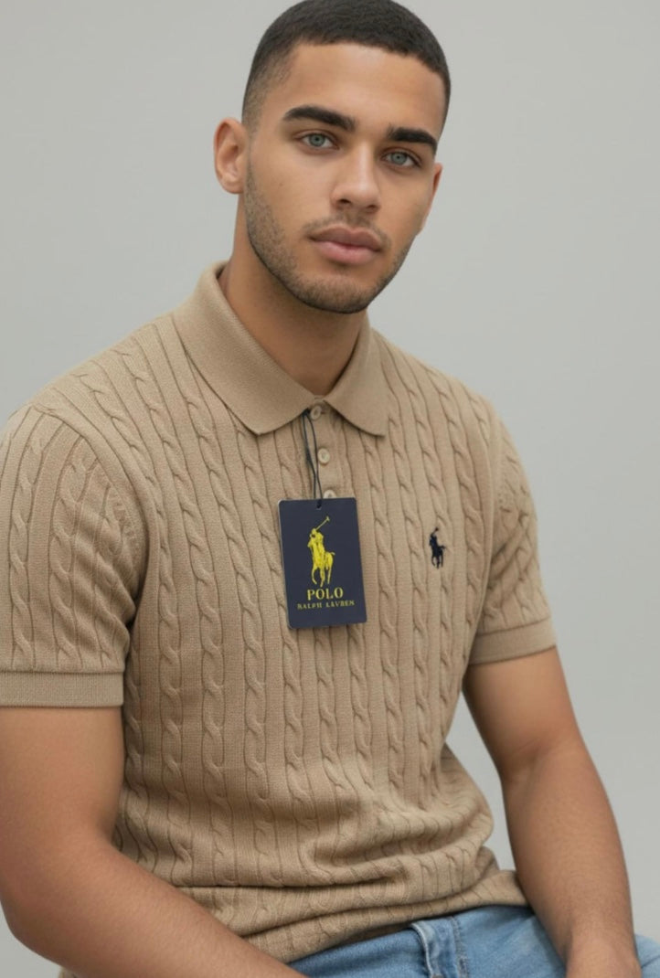 Camisero RL Hombre Hilo Tejido Trenzado