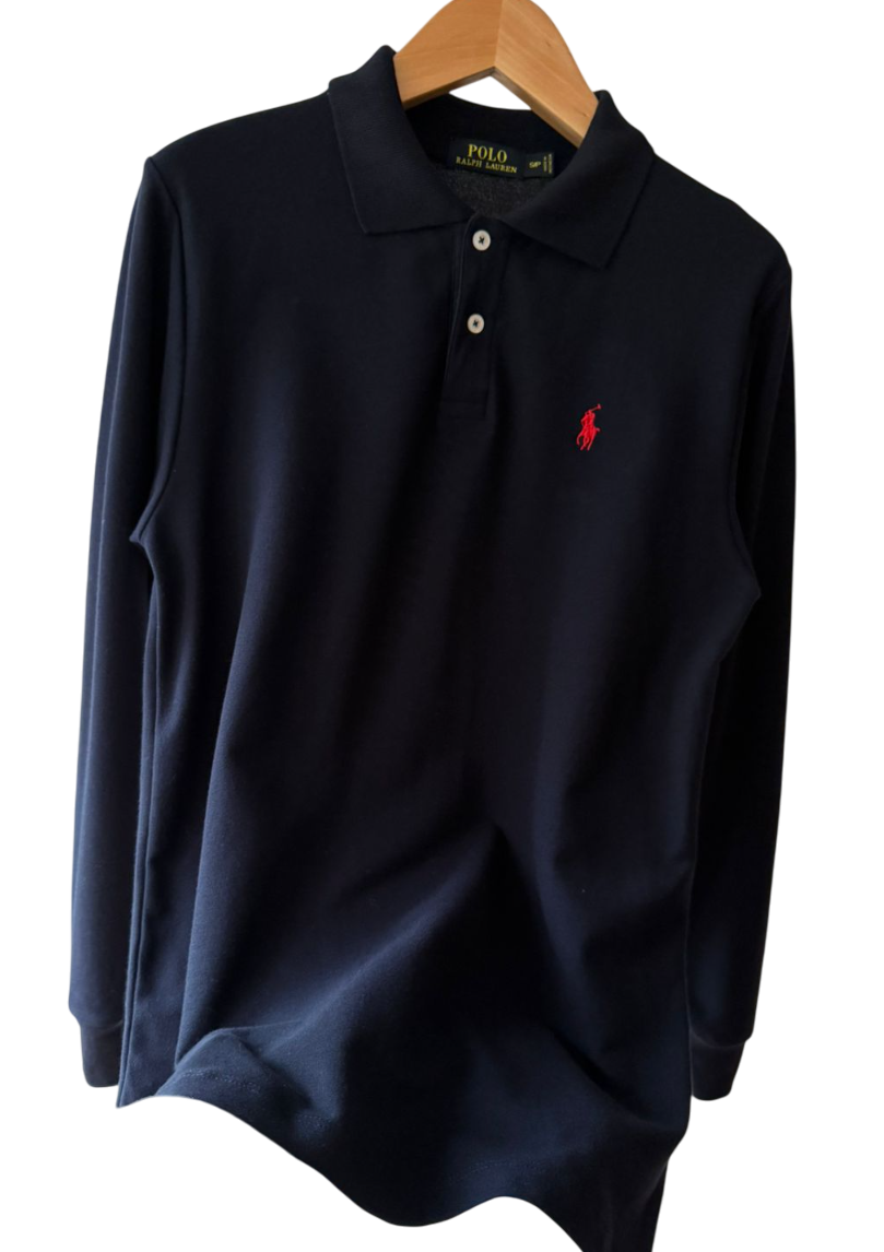 Camisero RL Hombre Manga Larga Azul