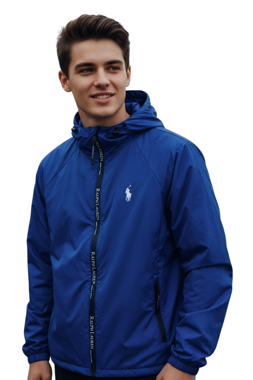 Cortaviento RL Hombre con Capucha Impermeable