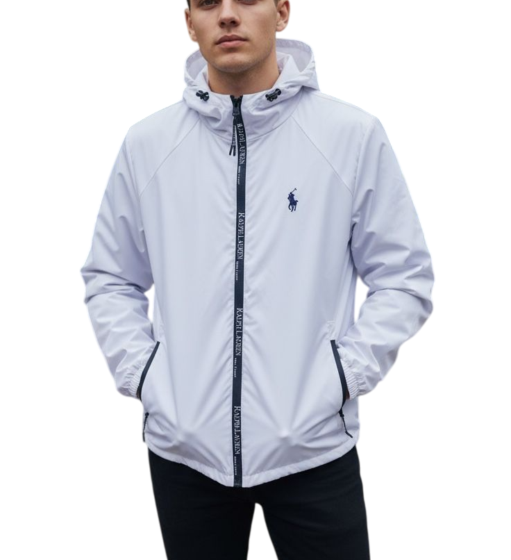 Cortaviento RL Hombre con Capucha Impermeable