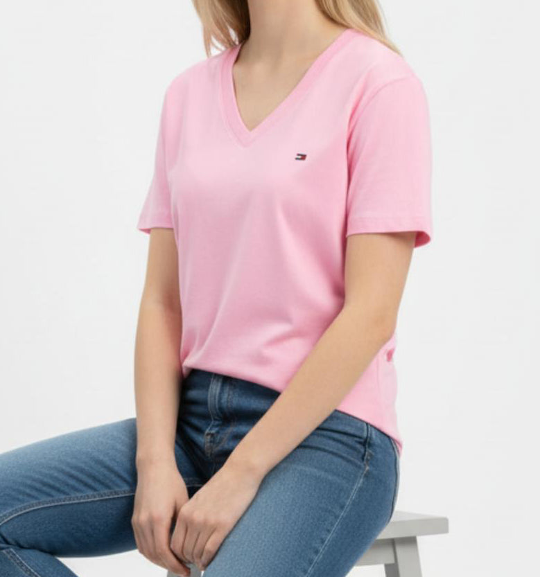 Polo TH Mujer Cuello V
