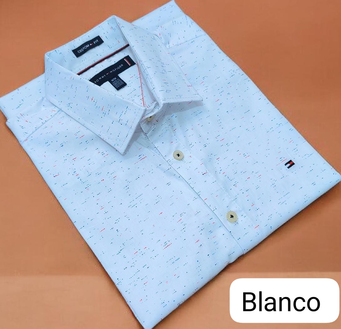 Camisa TH Hombre Manga Corta