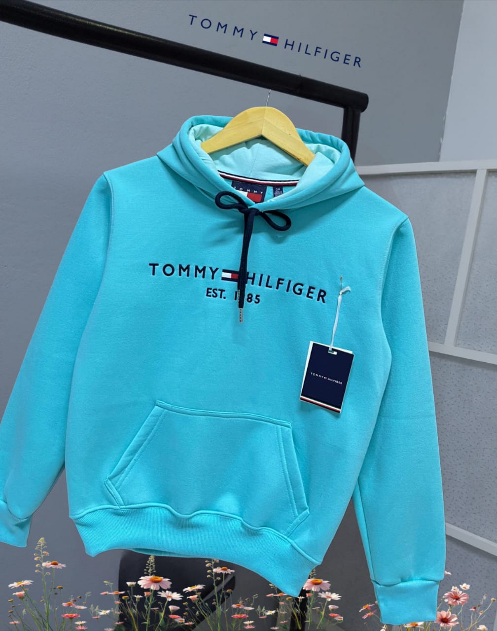 Polera TH Mujer con Capucha