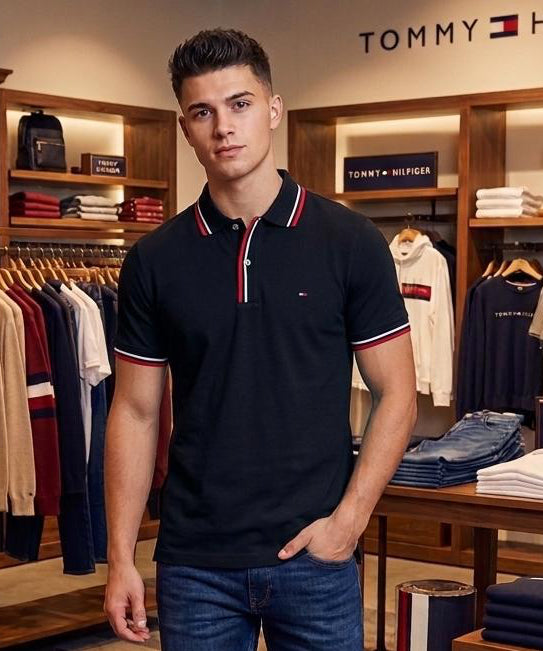 Camisero TH Hombre Algodón Piqué