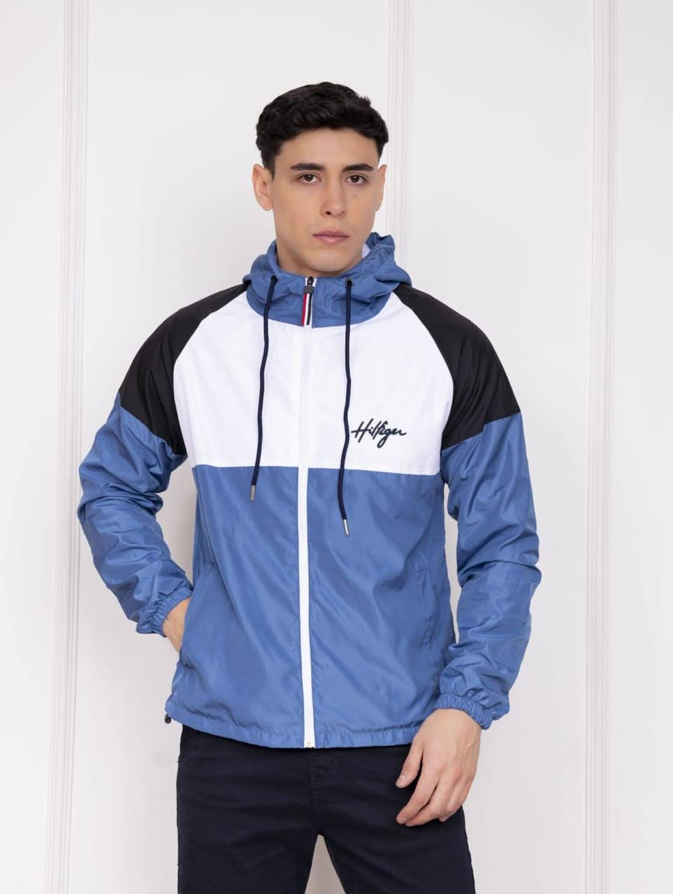 Cortaviento TH Hombre con Capucha Impermeable