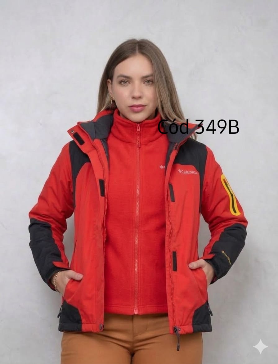 Cortaviento COL Mujer 2 en 1