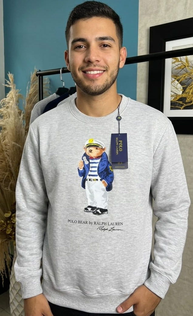 Polera RL Hombre Oso