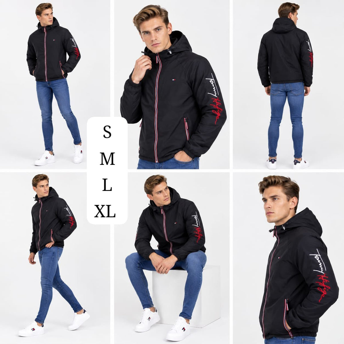 Cortaviento TH Hombre con Capucha