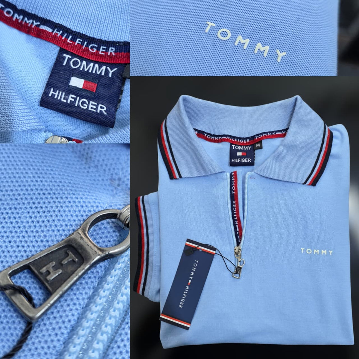 Camisero TH Hombre Algodón Piqué