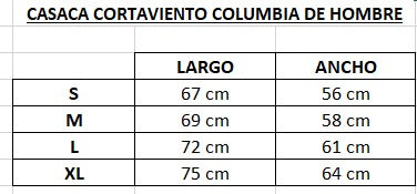 Cortaviento COL Hombre Impermeable con Capucha