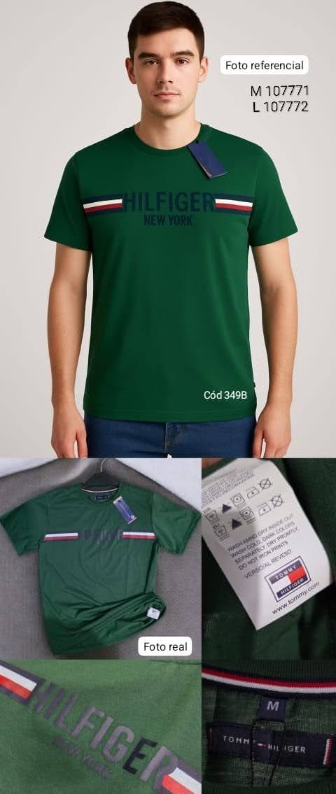 Polo TH Hombre Cuello Redondo