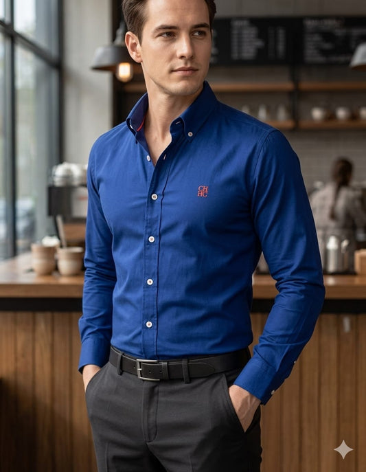 Camisa CH Hombre Manga Larga