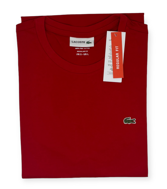 Polo LCST cuello redondo rojo