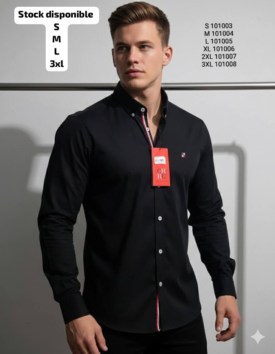 Camisa CH Hombre Manga Larga