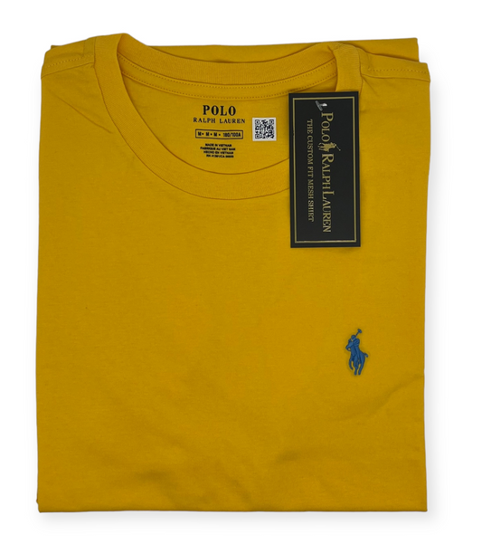 Ralph Lauren cuello redondo amarillo