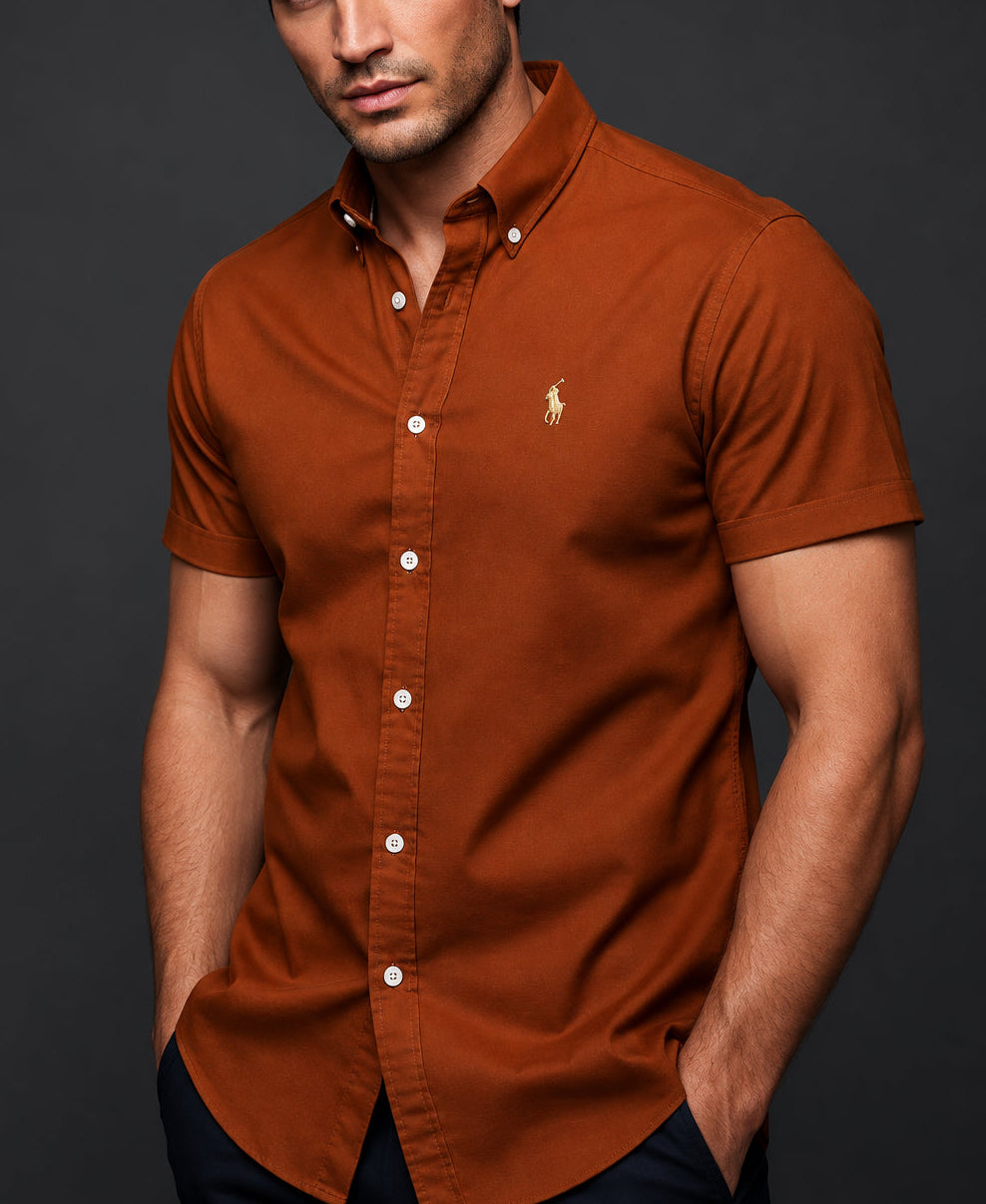 Camisa RL Hombre Manga Corta