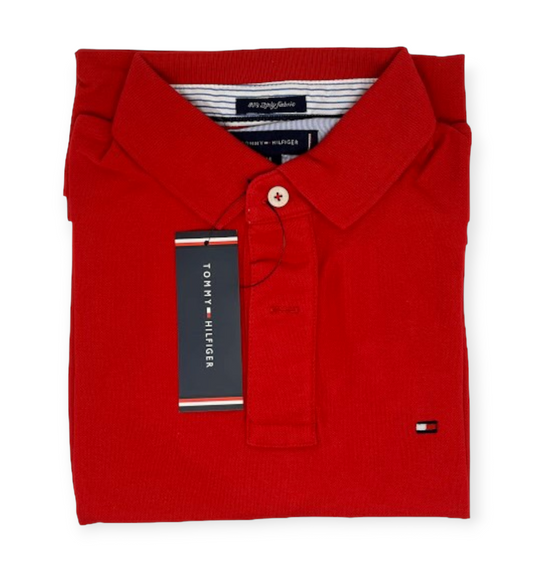 Tommy H camisero rojo