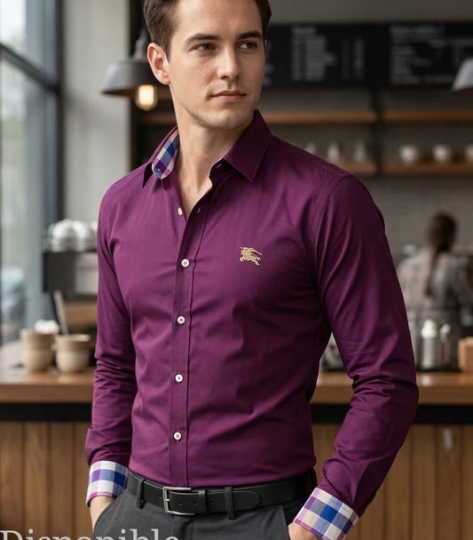 Camisa BB Hombre Manga Larga