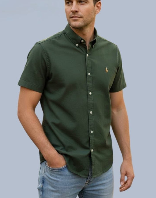 Camisa RL Hombre Manga Corta