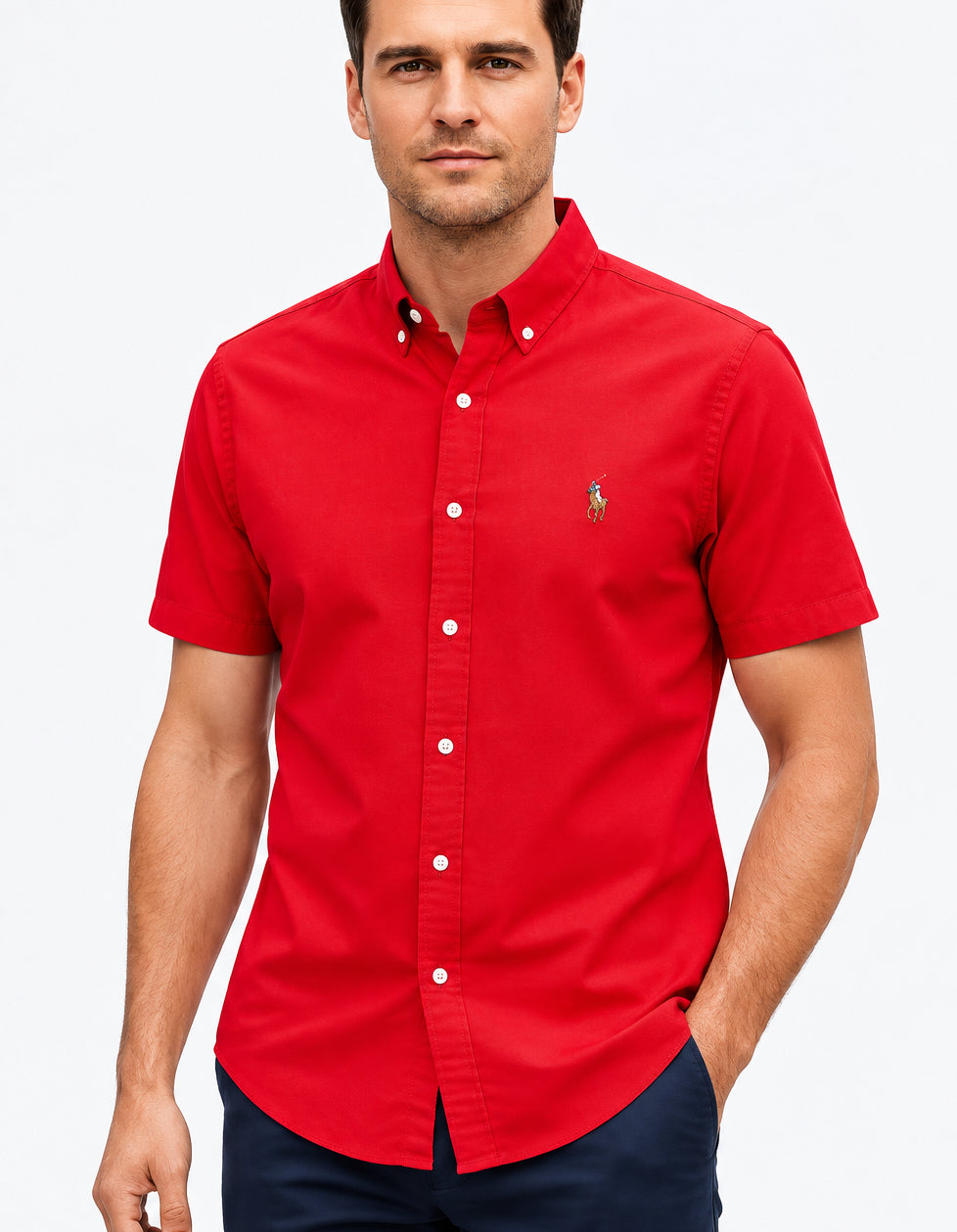 Camisa RL Hombre Manga Corta