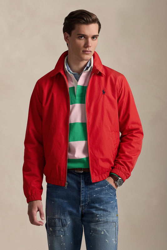 Casaca RL Hombre Impermeable Importado Rojo