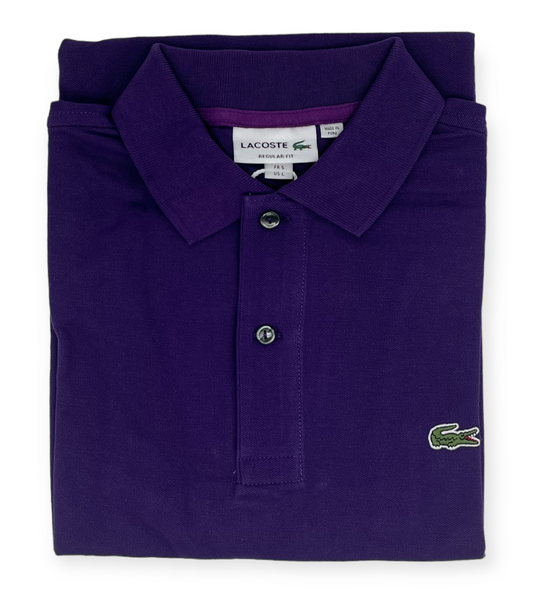 Lacoste camisero morado