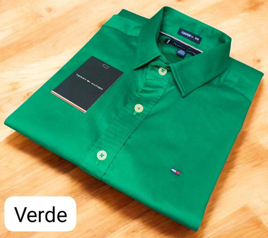 Camisa TH Hombre Manga Corta