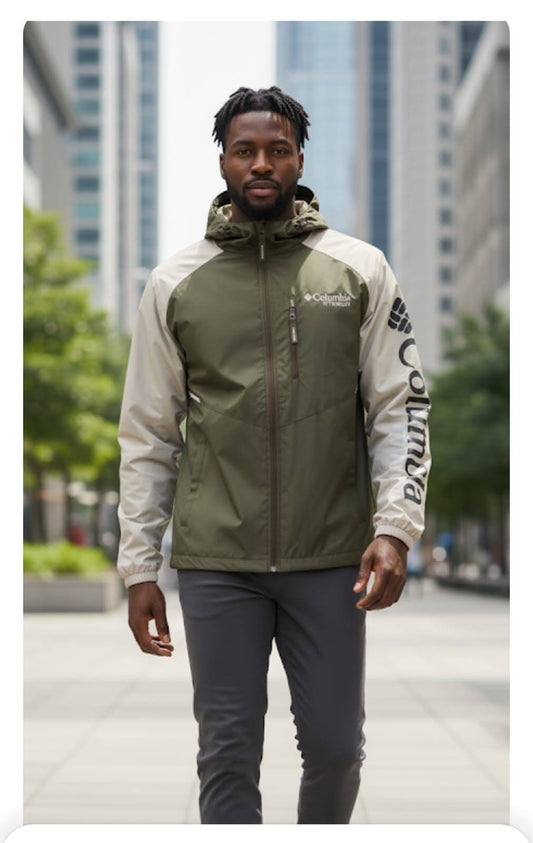 Cortaviento COL Hombre Impermeable con Capucha