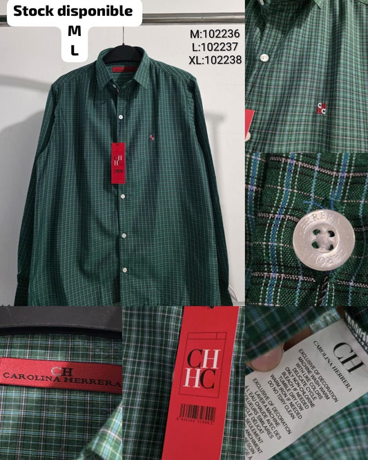 Camisa CH Hombre Manga Larga