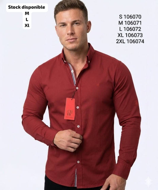 Camisa CH Hombre Manga Larga