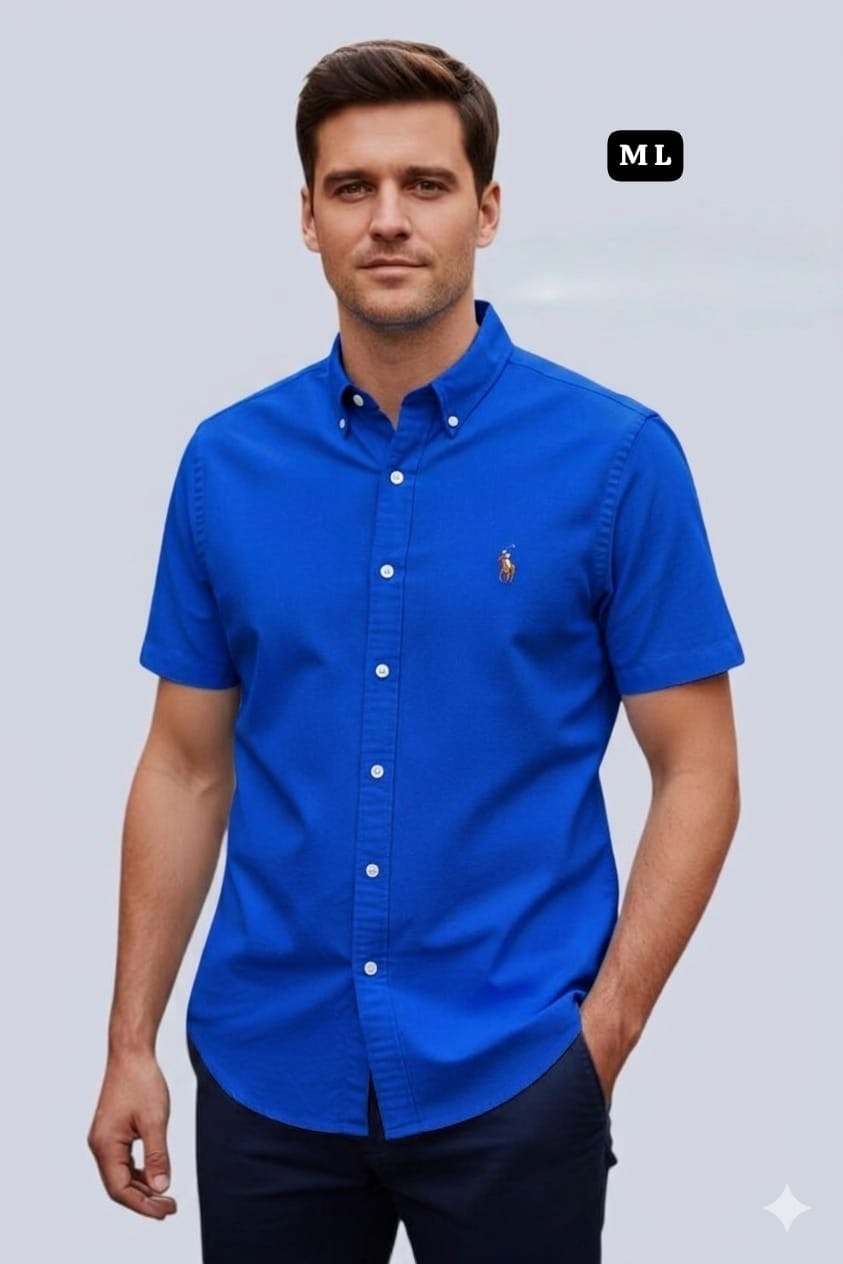 Camisa RL Hombre Manga Corta