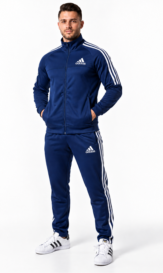 Conjunto Adidas Hombre Azul