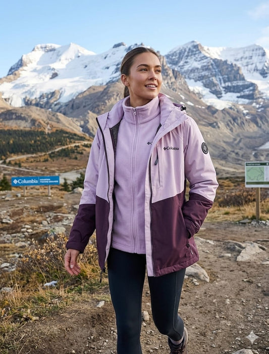 Cortaviento COL Mujer 2 en 1