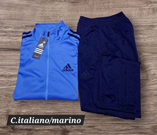 Conjunto Adidas Hombre Italiano con Marino