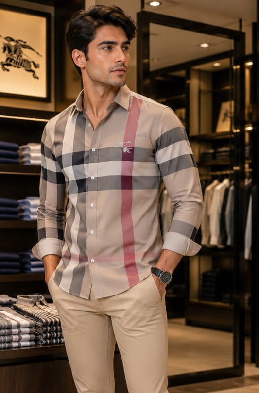 Camisa BB Hombre Manga Larga