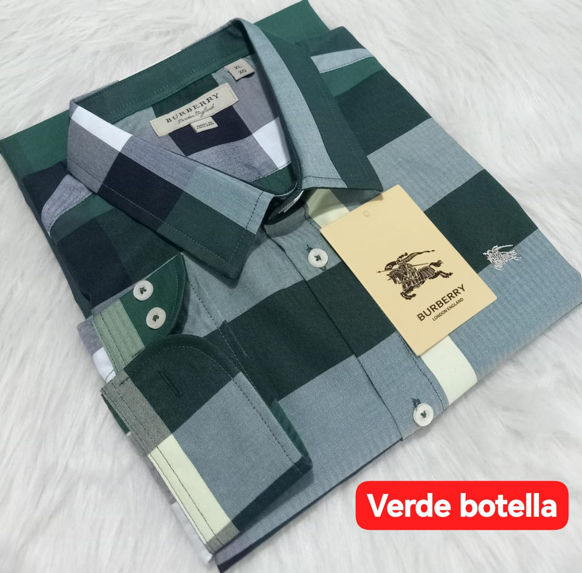 Camisa BB Hombre Manga Larga