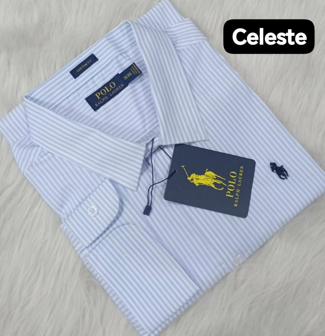 Camisa RL Hombre Manga Larga