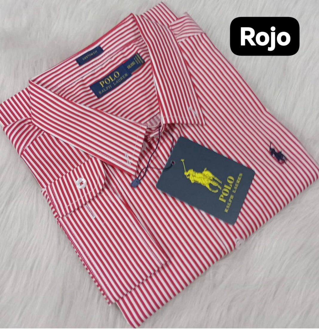 Camisa RL Hombre Manga Larga