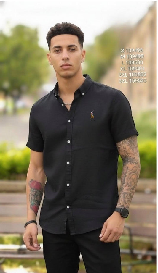 Camisa RL Hombre Manga Corta