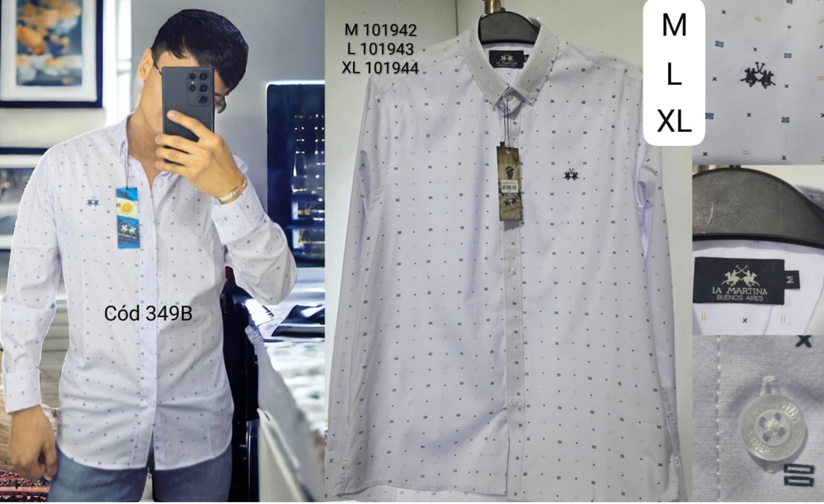 Camisa LM Hombre Manga Larga
