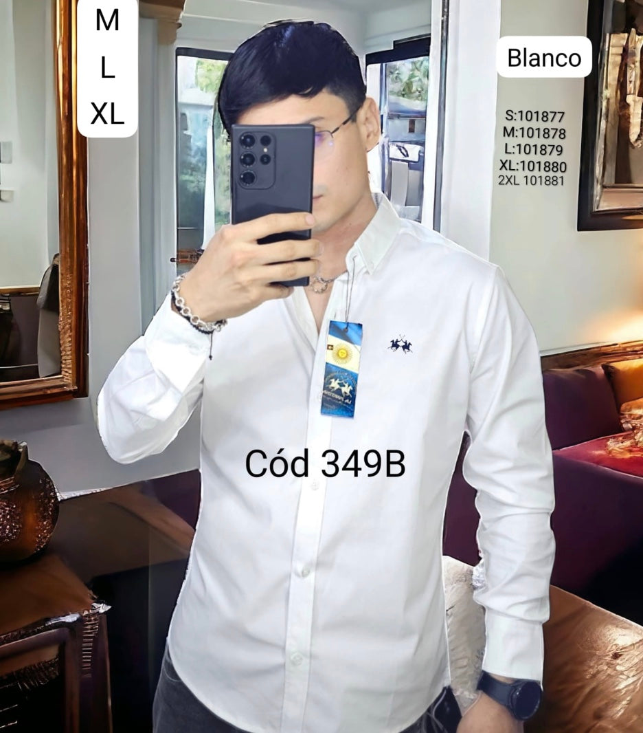 Camisa LM Hombre Manga Larga