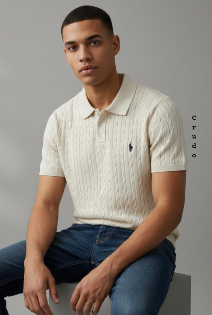 Camisero RL Hombre Hilo Tejido Trenzado