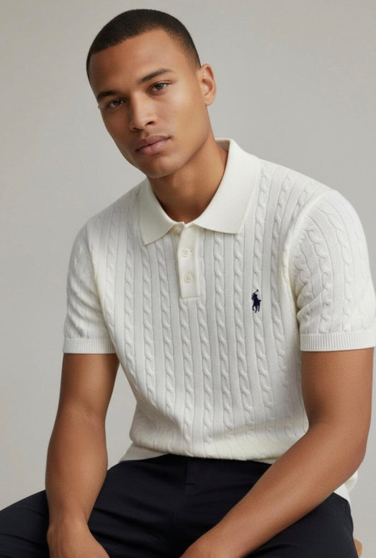 Camisero RL Hombre Hilo Tejido Trenzado