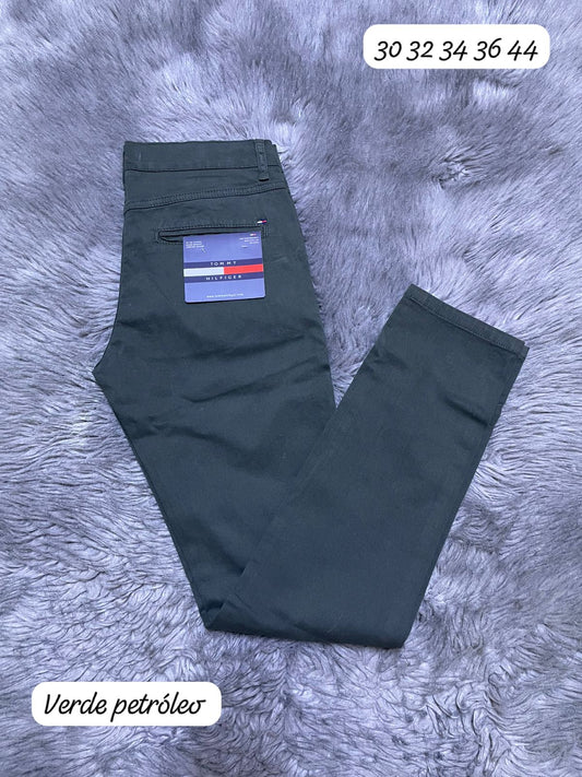 Pantalón TH Hombre Drill Clásico