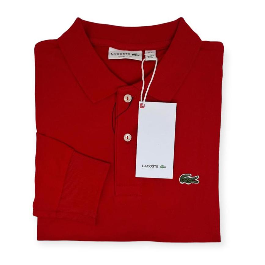 Polo Camisero manga larga LCST ROJO