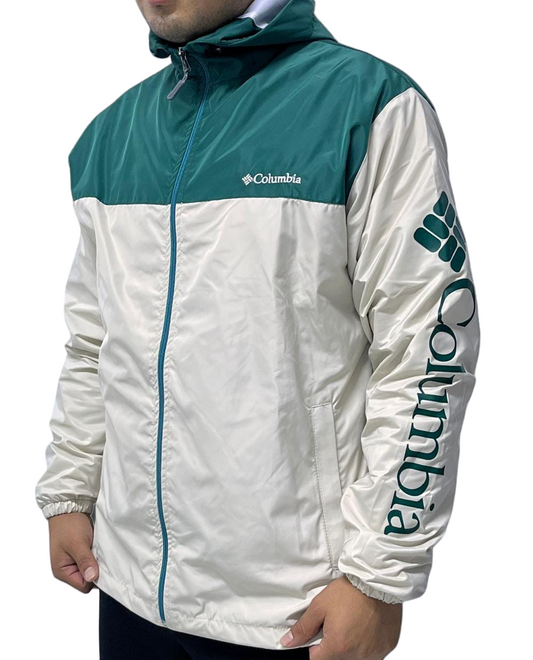 Cortaviento COL Hombre con Capucha Impermeable
